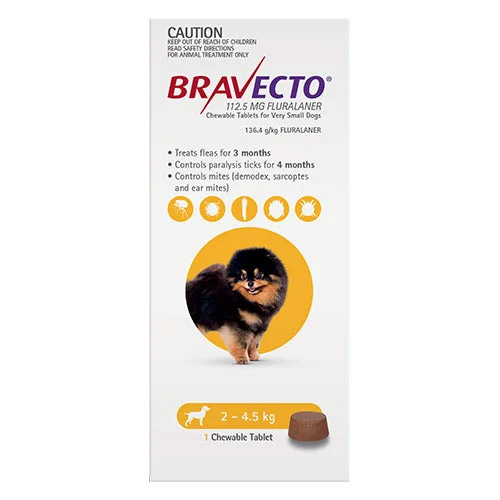 bravecto chewable for dogs